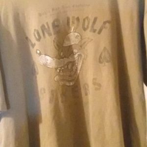 Bugle Boy Lone Wolf men's large SS T-shirt